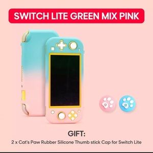 Brand new Nintendo Switch Case blue and pink
